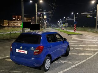 2007 Skoda Fabia II, синий, 335000 рублей, вид 4