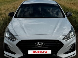 2018 Hyundai Sonata VII (LF) Рестайлинг, белый, 1399999 рублей, вид 2