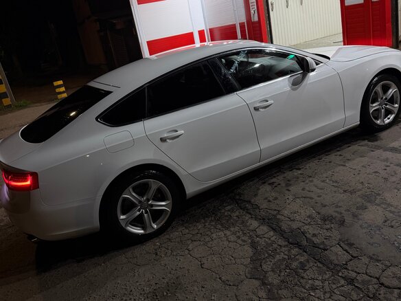 2012 Audi A5 I (8T) Рестайлинг, белый - вид 5