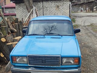 1989 Lada (ВАЗ) 2107, голубой, 65000 рублей, вид 1