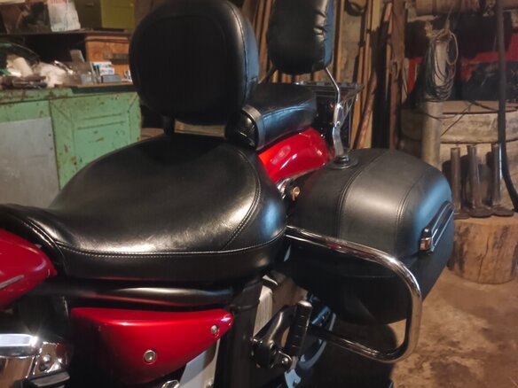 2009 Yamaha XVS1300, красный, 630000 рублей - вид 14