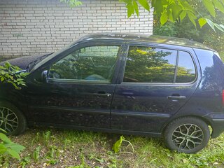 1999 Volkswagen Polo III Рестайлинг, синий, 200000 рублей, вид 2