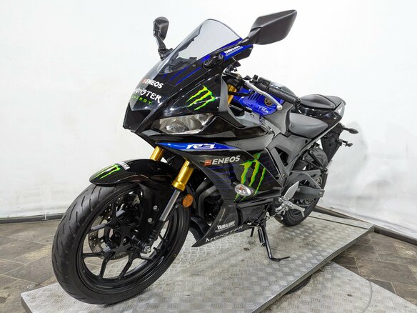 2019 Yamaha YZF-R3, синий, 595000 рублей