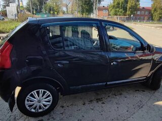 2013 Renault Sandero I, чёрный, 389000 рублей, вид 1