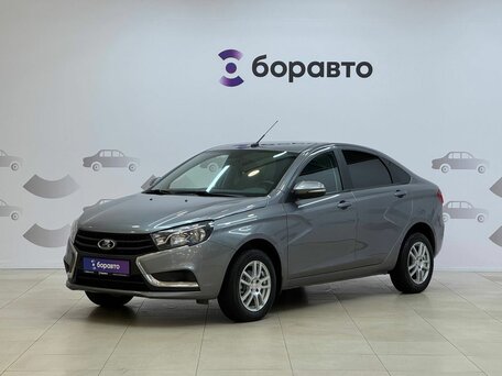 2019 Lada (ВАЗ) Vesta I, серый, 885000 рублей, вид 1
