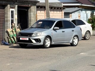 2013 Lada (ВАЗ) Granta I, серебристый, 290000 рублей, вид 3