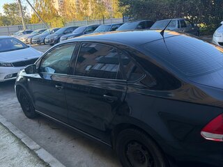 2012 Volkswagen Polo V, чёрный, 670000 рублей, вид 2