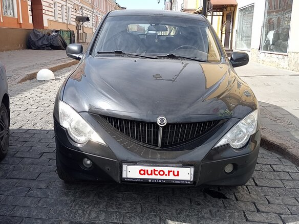 2008 SsangYong Actyon 6-speed I, чёрный, 510000 рублей - вид 8