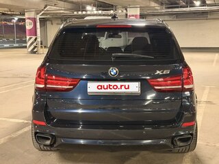 2015 BMW X5 40d III (F15), чёрный, 3400000 рублей, вид 4