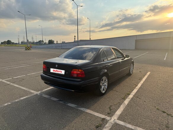 1999 BMW 5 серии 520i IV (E39), чёрный, 640000 рублей - вид 6