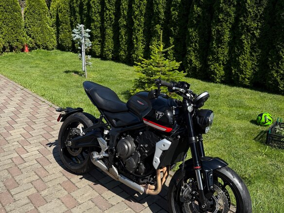 2022 Triumph Trident 660, чёрный, 790000 рублей - вид 6