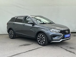 2024 Lada (ВАЗ) Vesta SW Cross I Рестайлинг (NG), серый, 1570000 рублей, вид 2