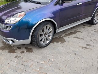 2006 Subaru Tribeca I, синий, 750000 рублей, вид 4