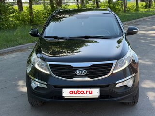2012 Kia Sportage III, чёрный, 1270000 рублей, вид 1