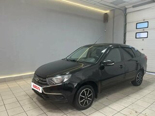 2020 Lada (ВАЗ) Granta I Рестайлинг, чёрный, 590000 рублей, вид 1