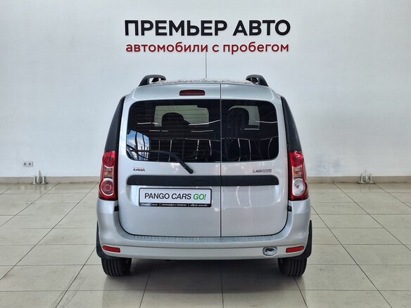 2013 Lada (ВАЗ) Largus I, серебристый, 715000 рублей - вид 4