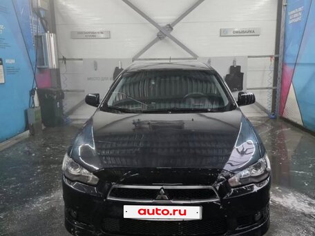 2007 Mitsubishi Lancer X, чёрный, 440000 рублей, вид 1