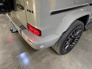 2026 Mercedes-Benz G-Класс AMG 63 AMG II (W465) Рестайлинг, серый, 32620000 рублей, вид 4