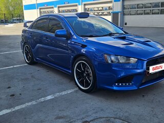 2008 Mitsubishi Lancer Evolution X, синий, 2500000 рублей, вид 3
