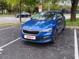 2020 Skoda Rapid II, синий, 1750000 рублей, вид 2