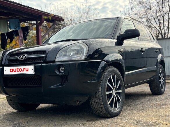 2007 Hyundai Tucson I, чёрный, 530000 рублей - вид 8