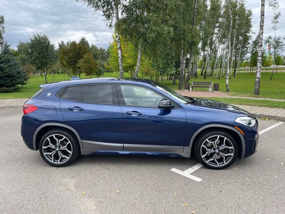 2018 BMW X2 xDrive28i I (F39), синий, 2200000 рублей - вид 22