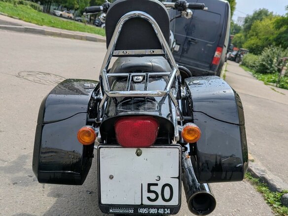 2010 Harley-Davidson Fat Bob, чёрный, 800000 рублей - вид 3