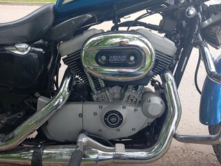 2004 Harley-Davidson Sportster 1200, синий, 560000 рублей, вид 4
