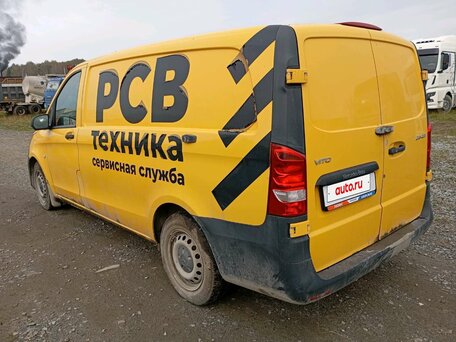 2015 Mercedes-Benz Vito, жёлтый, 1830000 рублей, вид 4
