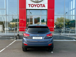 2014 Hyundai ix35 I Рестайлинг, синий, 1345000 рублей, вид 4