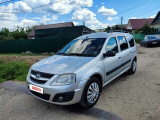 2013 Lada (ВАЗ) Largus I, серебристый, 665000 рублей, вид 1