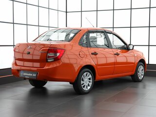 2016 Lada (ВАЗ) Granta I, оранжевый, 489000 рублей, вид 4