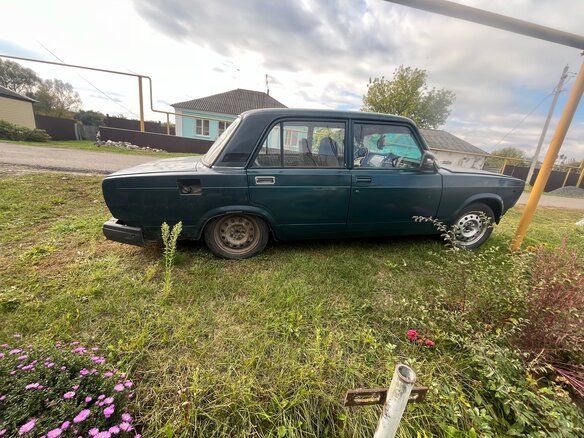 2008 Lada (ВАЗ) 2107, зелёный, 130000 рублей - вид 2