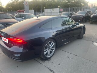 2018 Audi A7 55 TFSI II (4K), синий, 4500000 рублей, вид 3