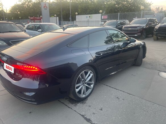 2018 Audi A7 55 TFSI II (4K), синий - вид 2