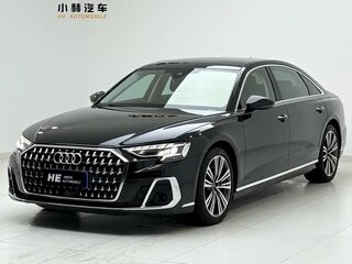 2025 Audi A8 Long 45 TFSI IV (D5) Рестайлинг, чёрный, 8825963 рублей, вид 2