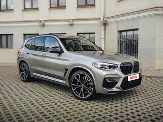 2021 BMW X3 M Competition I (F97), серебристый, 7700000 рублей, вид 4
