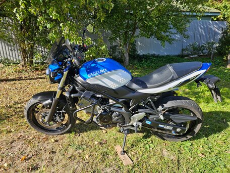 2018 Suzuki SV 650, синий, 500000 рублей, вид 1