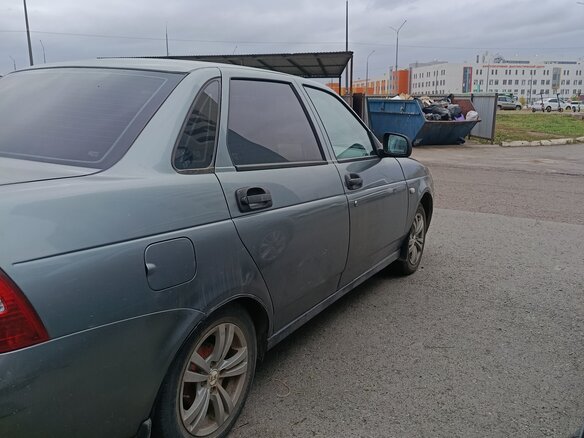 2009 Lada (ВАЗ) Priora I, серый, 118000 рублей - вид 4