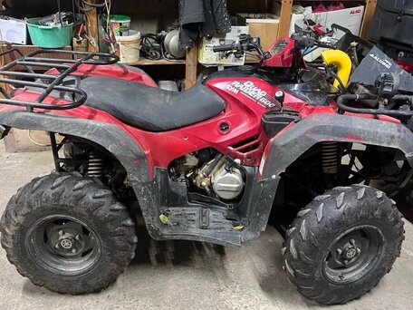2008 Sym QuadRaider, красный, 380000 рублей, вид 2