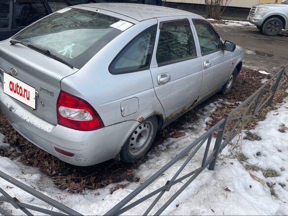 2008 Lada (ВАЗ) Priora I, серебристый, 115000 рублей - вид 3