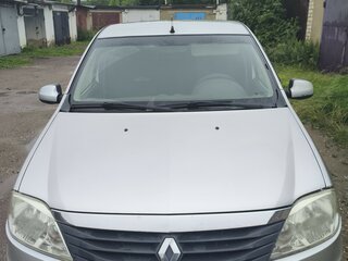 2012 Renault Logan I Рестайлинг, серый, 450000 рублей, вид 3