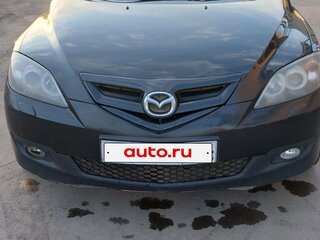 2008 Mazda 3 I (BK) Рестайлинг, чёрный, 530000 рублей, вид 1