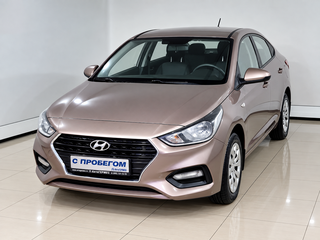 2018 Hyundai Solaris II, коричневый, 1150000 рублей, вид 1