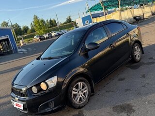 2012 Chevrolet Aveo II, чёрный, 650000 рублей, вид 1