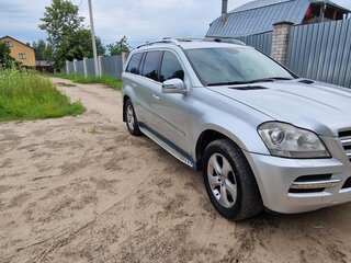 2010 Mercedes-Benz GL-Класс 350 I (X164) Рестайлинг, серебристый, 1250000 рублей, вид 5