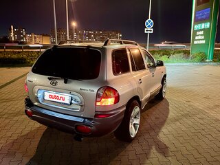 2004 Hyundai Santa Fe I, серебристый, 790000 рублей, вид 4