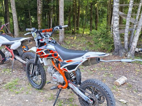 2024 Kayo Basic TT125, белый, 64000 рублей, вид 5