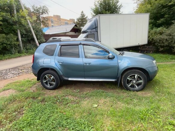 2013 Renault Duster I, голубой, 820000 рублей - вид 6