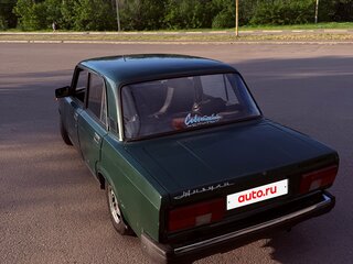 1984 Lada (ВАЗ) 2105, зелёный, 110000 рублей, вид 5